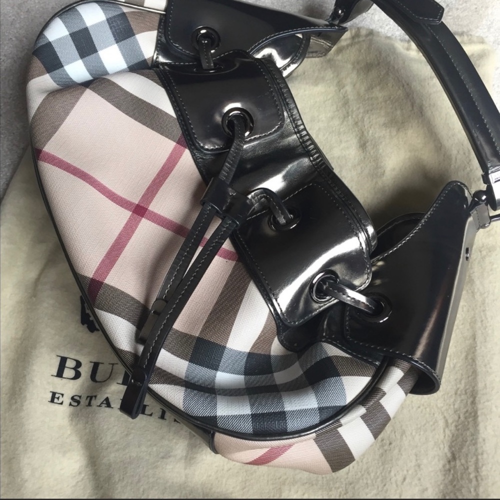 Burberry nova check tote